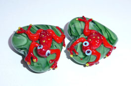 Knallrote Erdbeerfrösche Knallrote Erdbeerfrösche