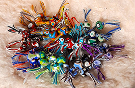 Maschenmarkierer mit Glasperlen Maschenmarkierer