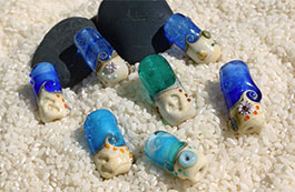 Strand-Glasperle Summer-Feeling Glasperle